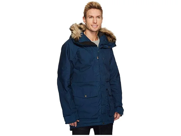 Fjallraven Men's Barents Parka - Small - Storm