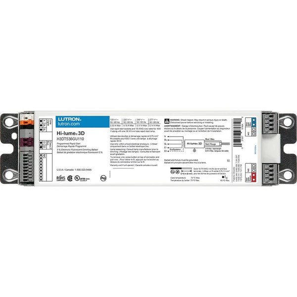 Lutron H3DT536GU110 Hi-Lume 3D Ballast