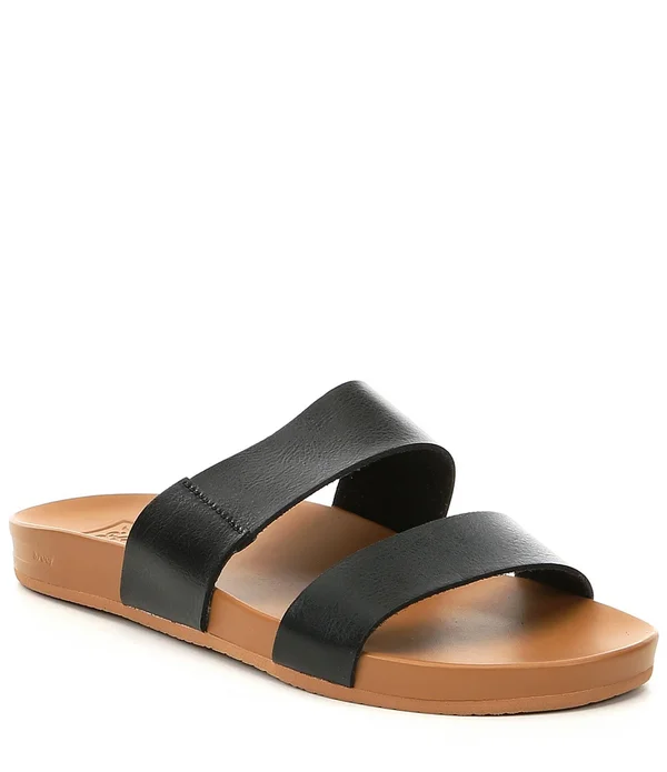 Reef Cushion Bounce Vista - Black/Natural - 8