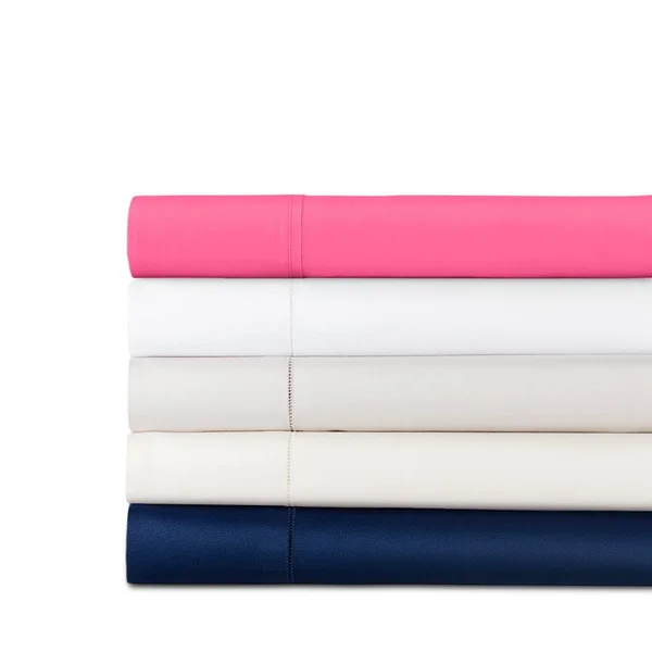 Ralph Lauren RL 464 Percale Flat Sheet - Twin - Monaco Pink