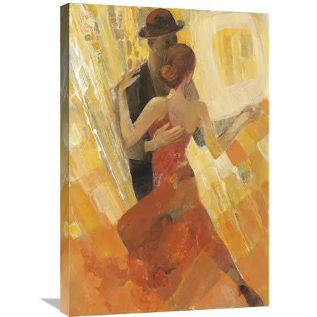 Global Gallery Albena Hristova 'Tango' Canvas Wall Art, Size: 20 x 30
