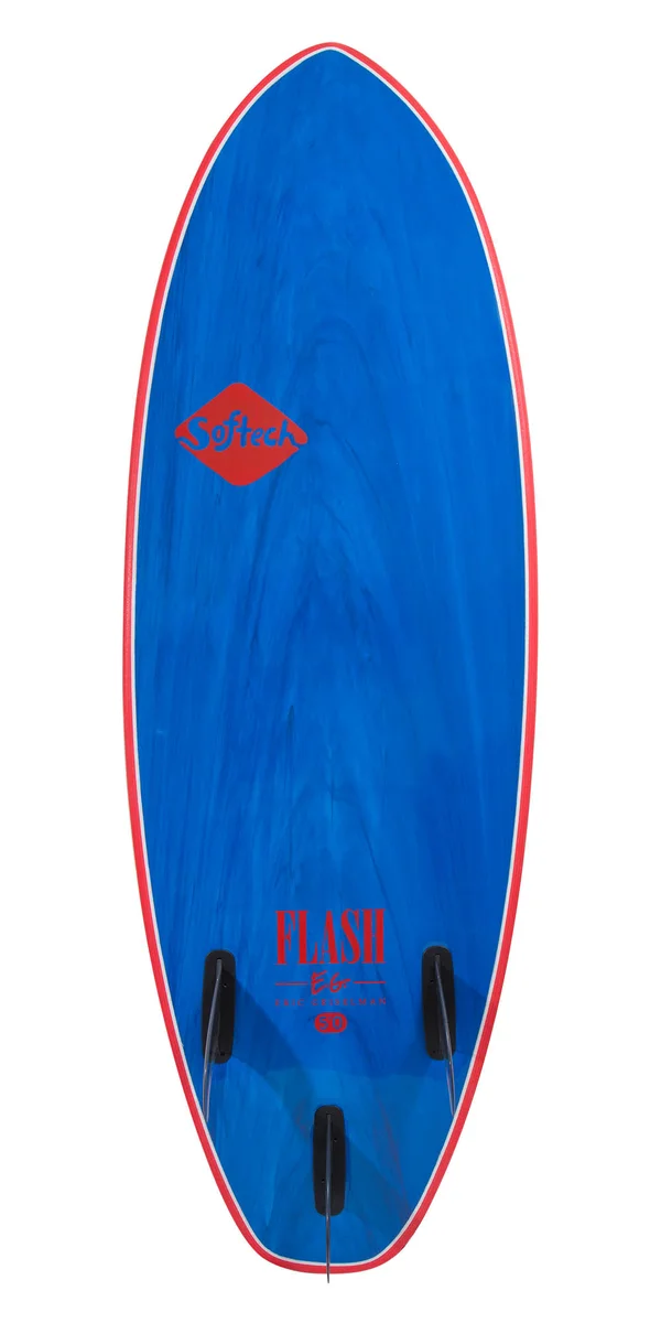 Softech 5&7x22 Eric Geiselman Flash Softboard Surfboard Blue Marble