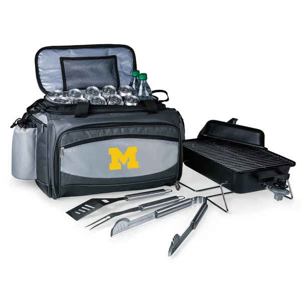 Michigan Wolverines Vulcan Cooler & Propane Grill - 16" x 8" x 7"