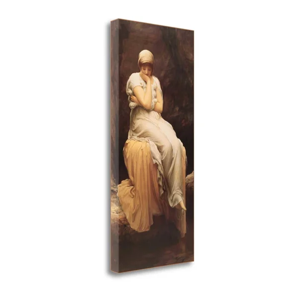 Tangletown Fine Art &Solitude& Graphic Art Print on Wrapped Canvas - Size: 39x22 H x 18x22 W