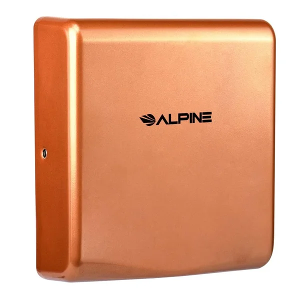Alpine Industries Willow Commercial Copper High Speed Automatic Electric Hand Dryer - Brown
