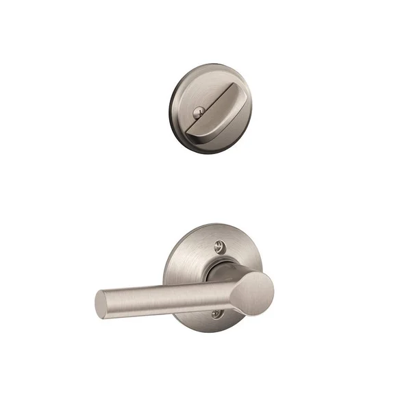 Schlage F59-BRW Broadway Single Cylinder Interior Pack - Satin Nickel