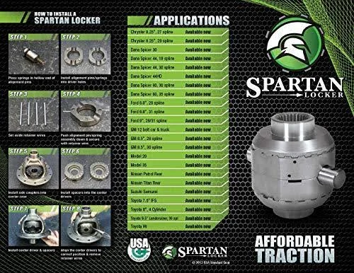 Spartan Locker for Ford 9x22 28 or 31 Spline