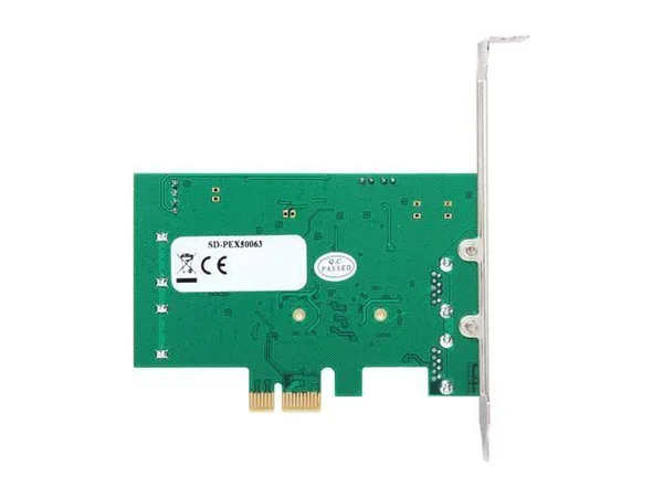 Syba - SD-PEX50063, 2-Port USB 3.0 and 2 Port SATA III PCIe 2.0 Card