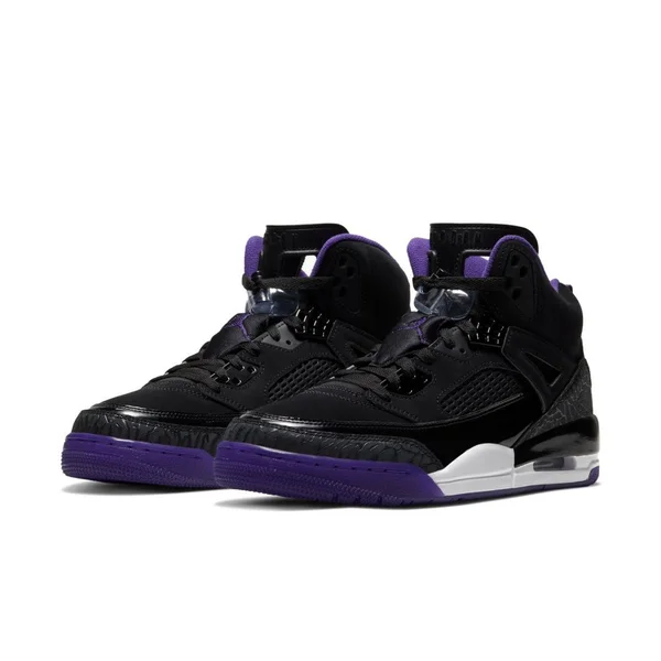 Jordan Spizike Black Court Purple