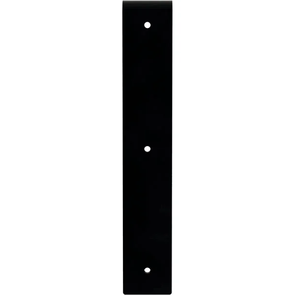 Ekena Millwork BKTM02X12X12HAPBL 2x22W x 12x22D x 12x22H Hamilton Steel BRACKET - Powder Coated Black
