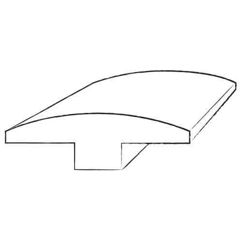 Artistic Finishes 0.63x22 x 2x22 x 78x22 Solid Brazilian Cherry T-Mold 2010278002