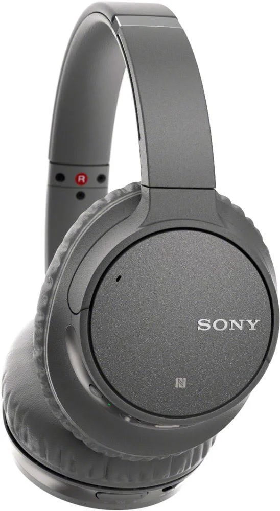 Sony - WH-CH700N Wireless Noise Cancelling Over-the-Ear Headphones - Gray