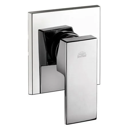 WS Bath Collections Elle El 010 Concealed Shower Mixer, Silver