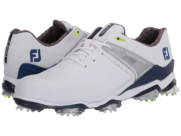 FootJoy Men's Tour x Golf Shoes Size 10.5 - White/Navy/Lime
