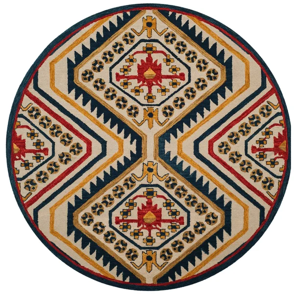 Safavieh Aspen APN701A 2&3x22 x 7&0x22 Runner Ivory - Multi Area Rug
