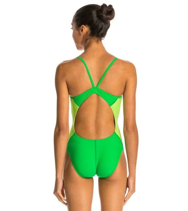 Speedo Powerflex Revolve Splice Swimsuit Size - 28
