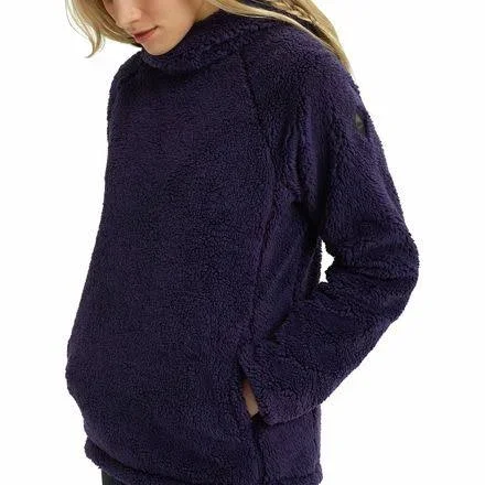 Burton Women's Lynx Pullover Fleece - Purple Velvet, Xs