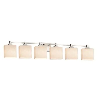 Jacinto 6-Light Vanity Light Brayden Studio Finish: Matte Black