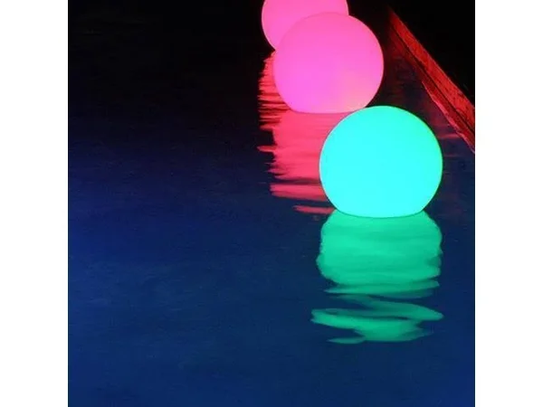Modern Home Deluxe Floating LED Glowing Sphere w/Infrared Remote Control LEDGLOWBALL60