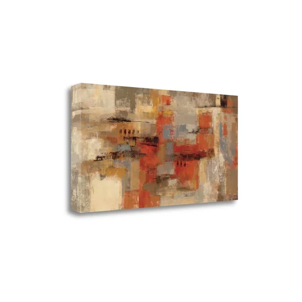 24x22 x 47x22 City Wall by Silvia Vassileva Fine Art Giclee Print