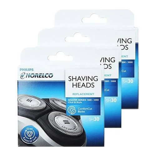Norelco SH30 Replacement Shaver Head for PT724/41 Model 3 Pack