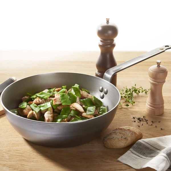 De Buyer Mineral B Element 11x22 Country Fry Pan