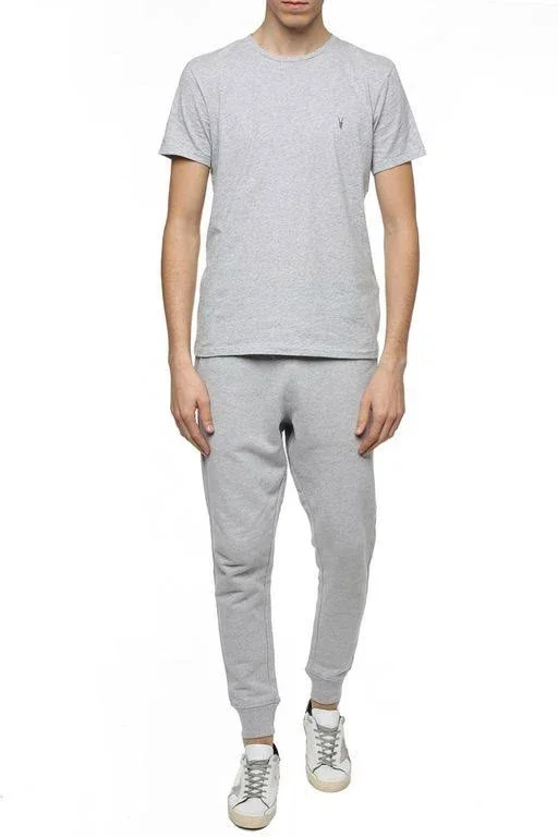 Allsaints Tonic Crew Neck T-Shirt, Grey, XL