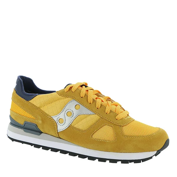 Saucony Shadow Original Size: 8M, Yellow, Navy
