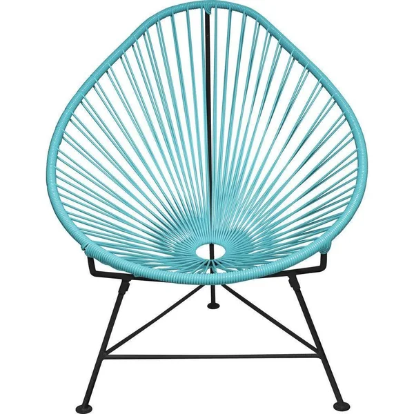 Innit Designs Acapulco Chair, Black/Black
