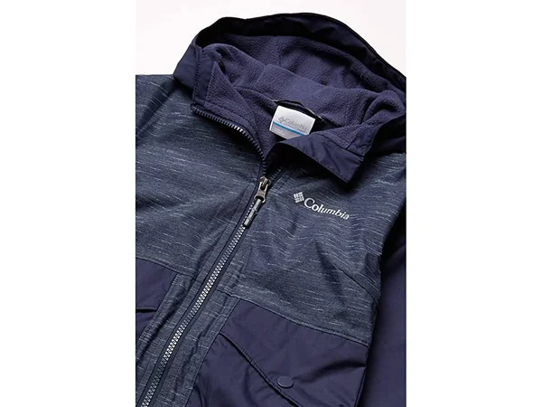 Columbia Girls& Rainy Trails Fleece Lined Jacket - Medium - Nocturnal