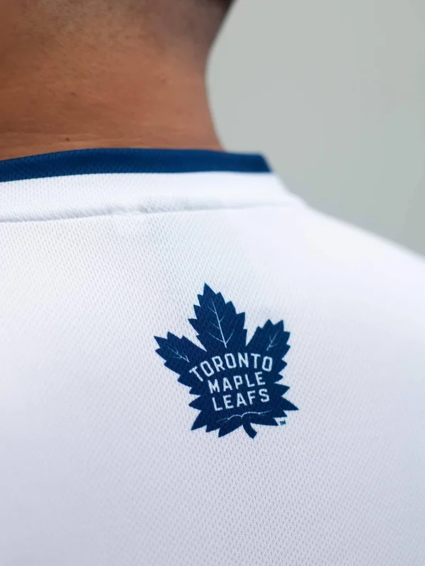 Toronto Maple Leafs Away Hockey Tank S, White, Polyester