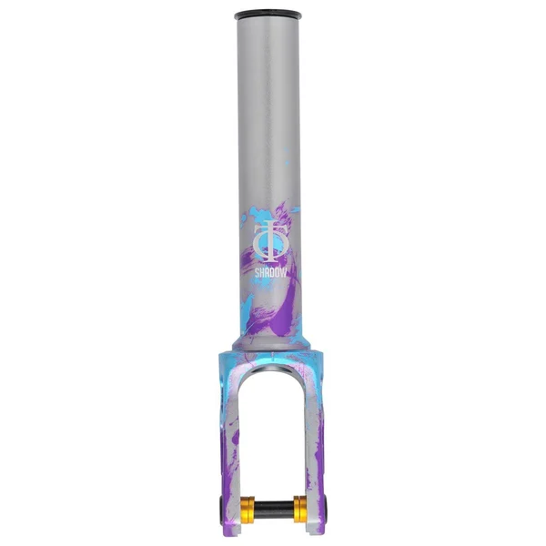 Triad Oath Shadow SCS HIC Scooter Forks Blue Purple Titanium