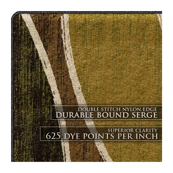 Flagship Carpets Green Waterford Design Rug
