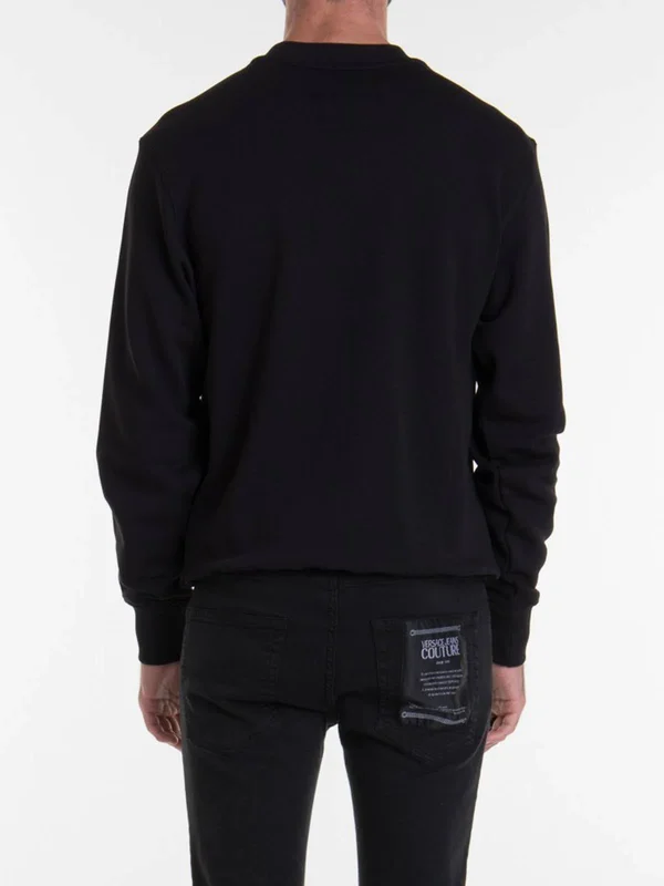 Versace Jeans Couture Logo Sweatshirt Black