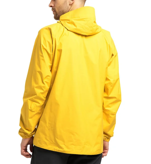 Haglofs L.I.M Jacket Men - Pumpkin Yellow - Rain Jackets XL