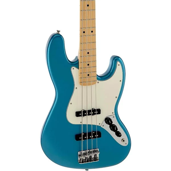 Fender Standard Jazz Bass Guitar - Lake Placid Blue, Gloss Maple Fretboard