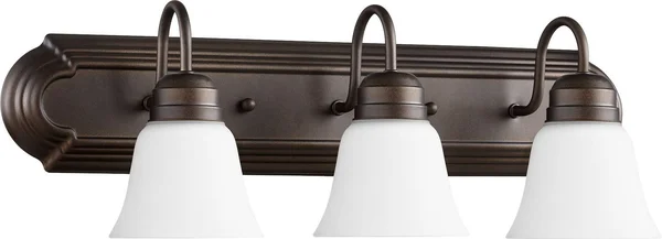 Quorum 3 Light 24& Vanity - Satin Nickel/Opal - 5094-3-65