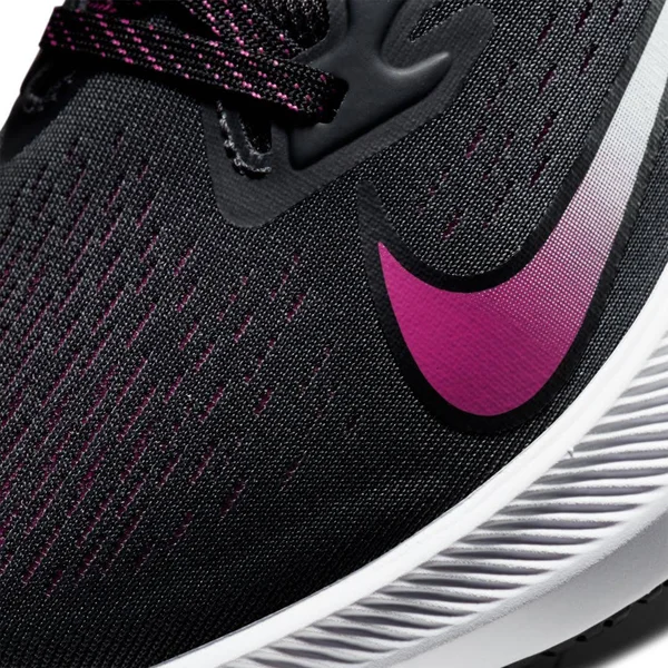 Nike Zoom Winflo 7 Women's Running Shoes, Size: 6, Black