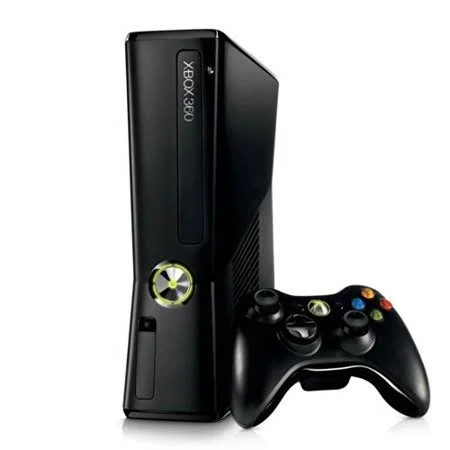 Refurbished Microsoft Xbox 360 System with 4GB Flash Memory Black Console