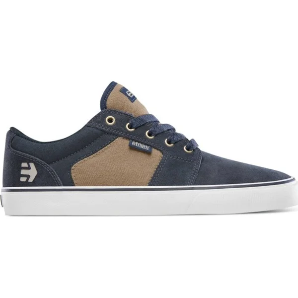 Etnies Men's Barge LS Shoes Black - Black, Black 14