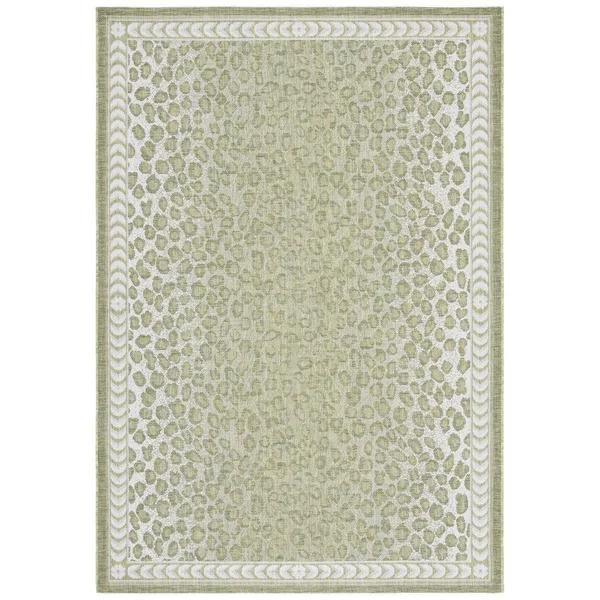 5&3x22 x 7&7x22 Rectangular Area Rug - Green, Safavieh