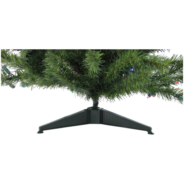 Northlight 3& Pre-Lit Medium Canadian Pine Artificial Christmas Tree - Multicolor LED Lights