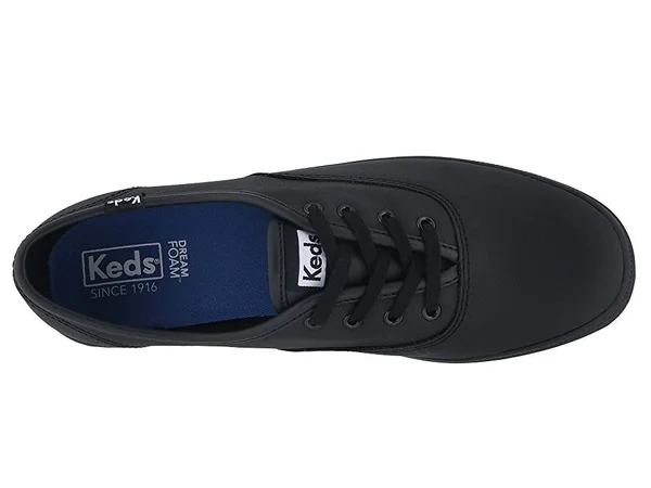 Keds Champion Leather Oxford 8.5 Women's Black