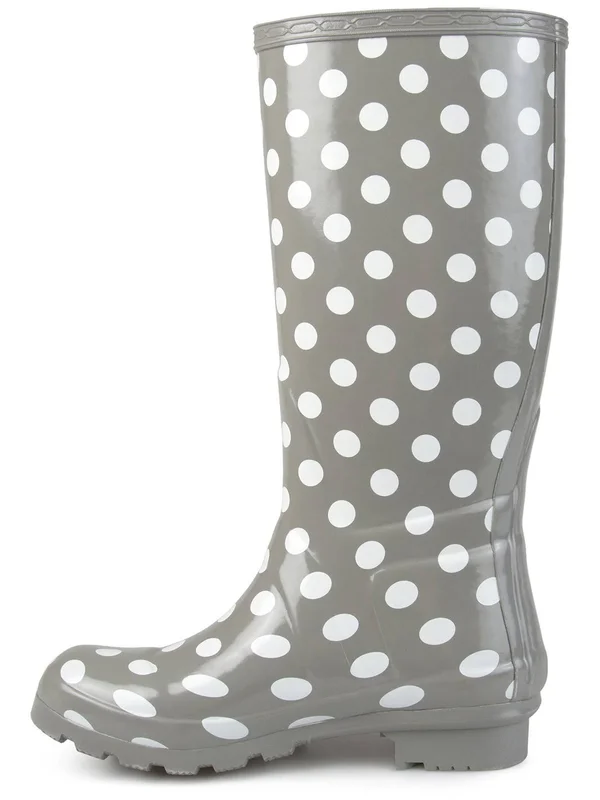 Journee Collection Women's Mist Rainboot - Navy