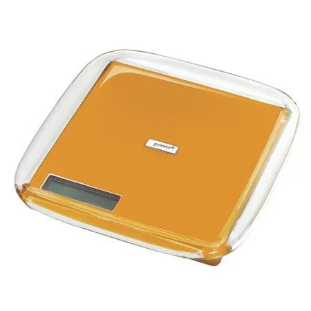 Guzzini Latina Acrylic Electronic Digital Kitchen Scale, Orange