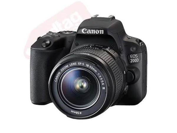 Canon Eos 200D, Rebel SL2 DSLR Camera + 18-55mm Lens+ 30 Piece Access