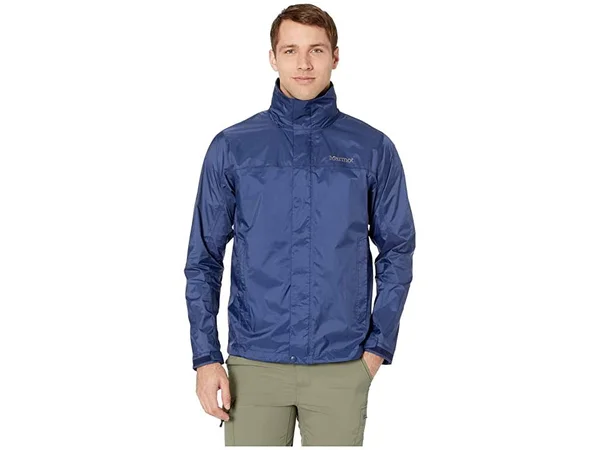 Marmot Men's PreCip Eco Jacket - M - Arctic Navy