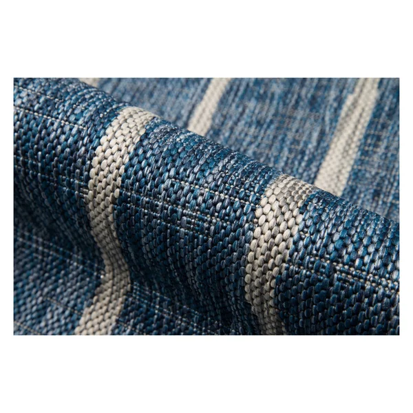Novogratz Villa Area Rug, Blue, 9&3x22 x 12&6x22