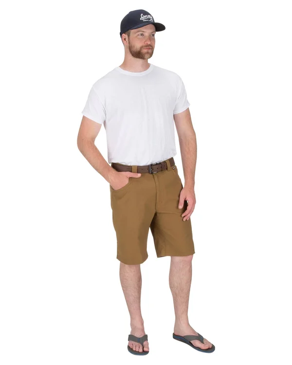 Simms Dark Bronze Gallatin Shorts