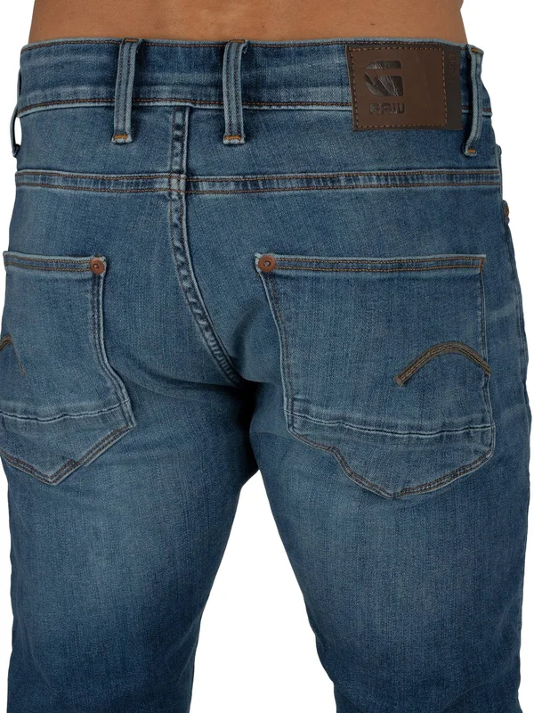 G Star Raw Revend Skinny Jeans Blue